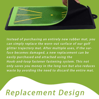 High Quality Golf Training Pad for Swing Detection Batting Ball Trace Directional Mat Swing Path Pads Swing Practice Pads